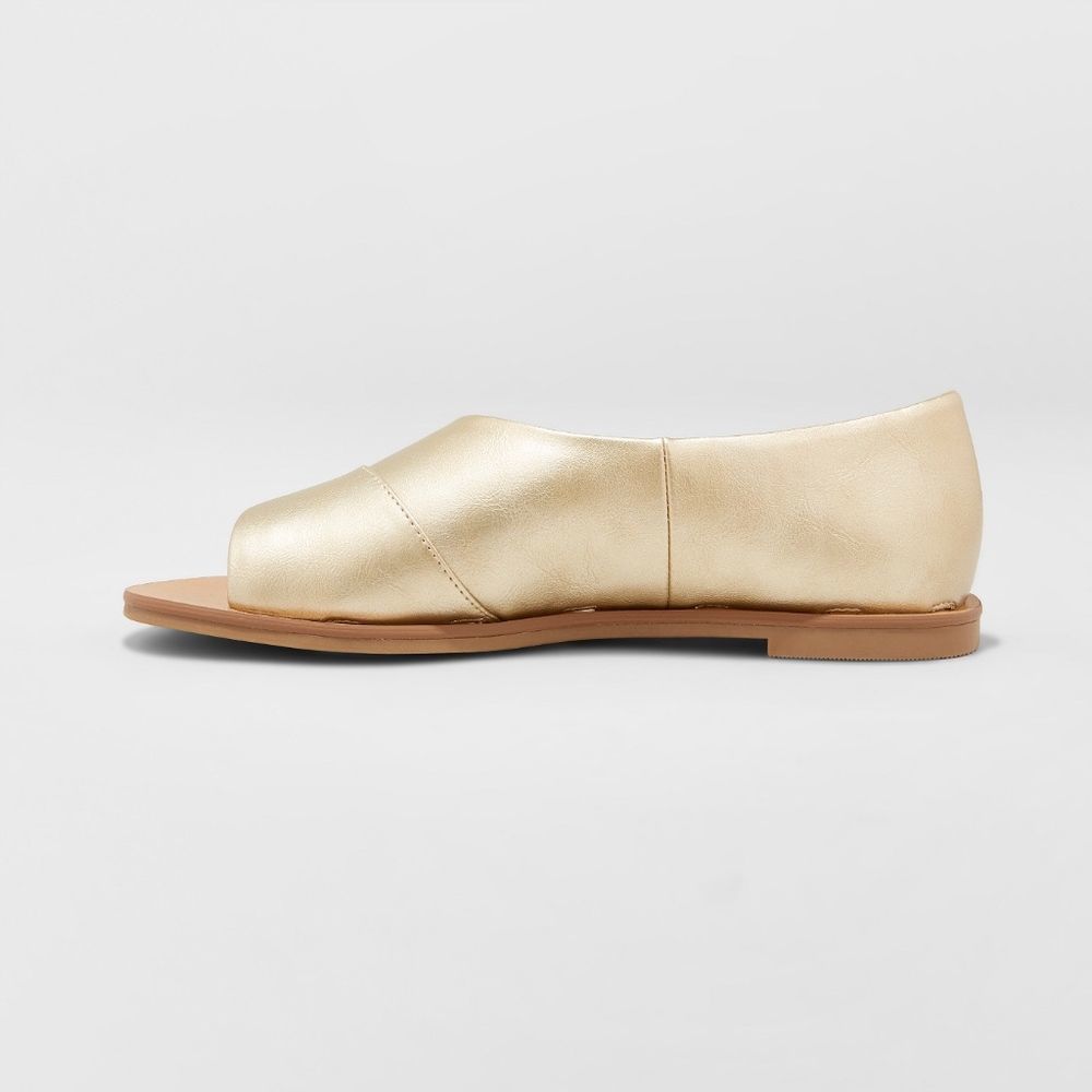 Universal Thread Lissa Asymmetrical Slide Sandals - Picture 3 of 4